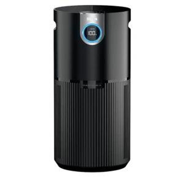Shark - Air Purifier MAX with True NanoSeal HEPA, Cleansense IQ, Odor Lock, Cleans up to 1200 Sq. Ft - Charcoal Grey