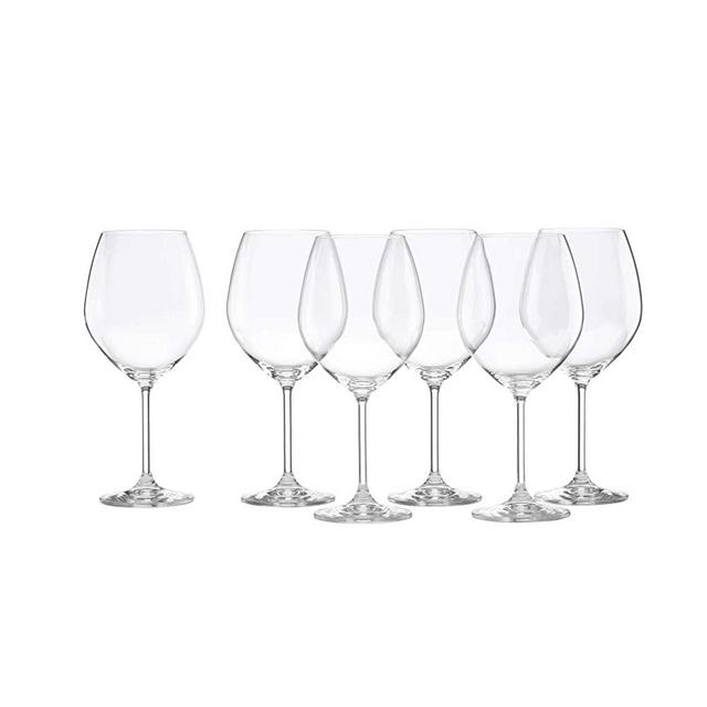 Lenox Tuscany Classics Red Wine Glass Set, Buy 4 Get 6, 4.55 LB, Clear