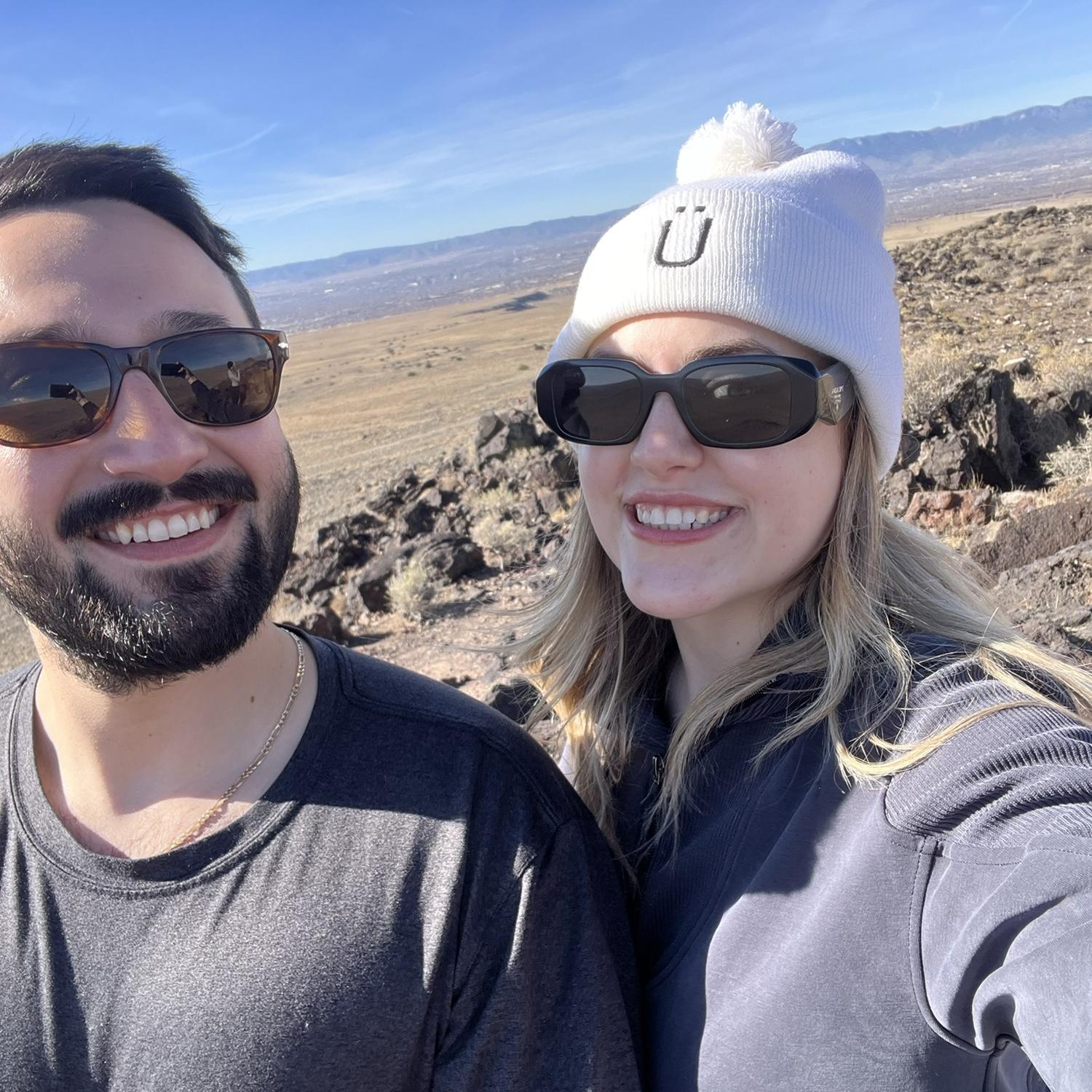 First trip to New Mexico together!🗻