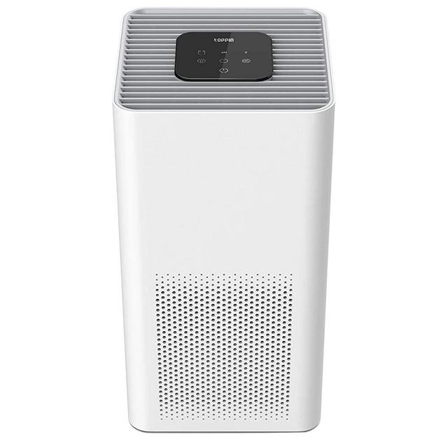 TOPPIN H13 True HEPA Air Purifiers for Home Large Room Up to 215ft²- 21dB Ultra-Silent Air Cleaner with Brushless Motor for 99.97% Allergies, Pets Hair, Dander, Pollen, Dust