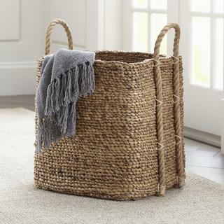Tyler Square Tall Tote Basket with Handles
