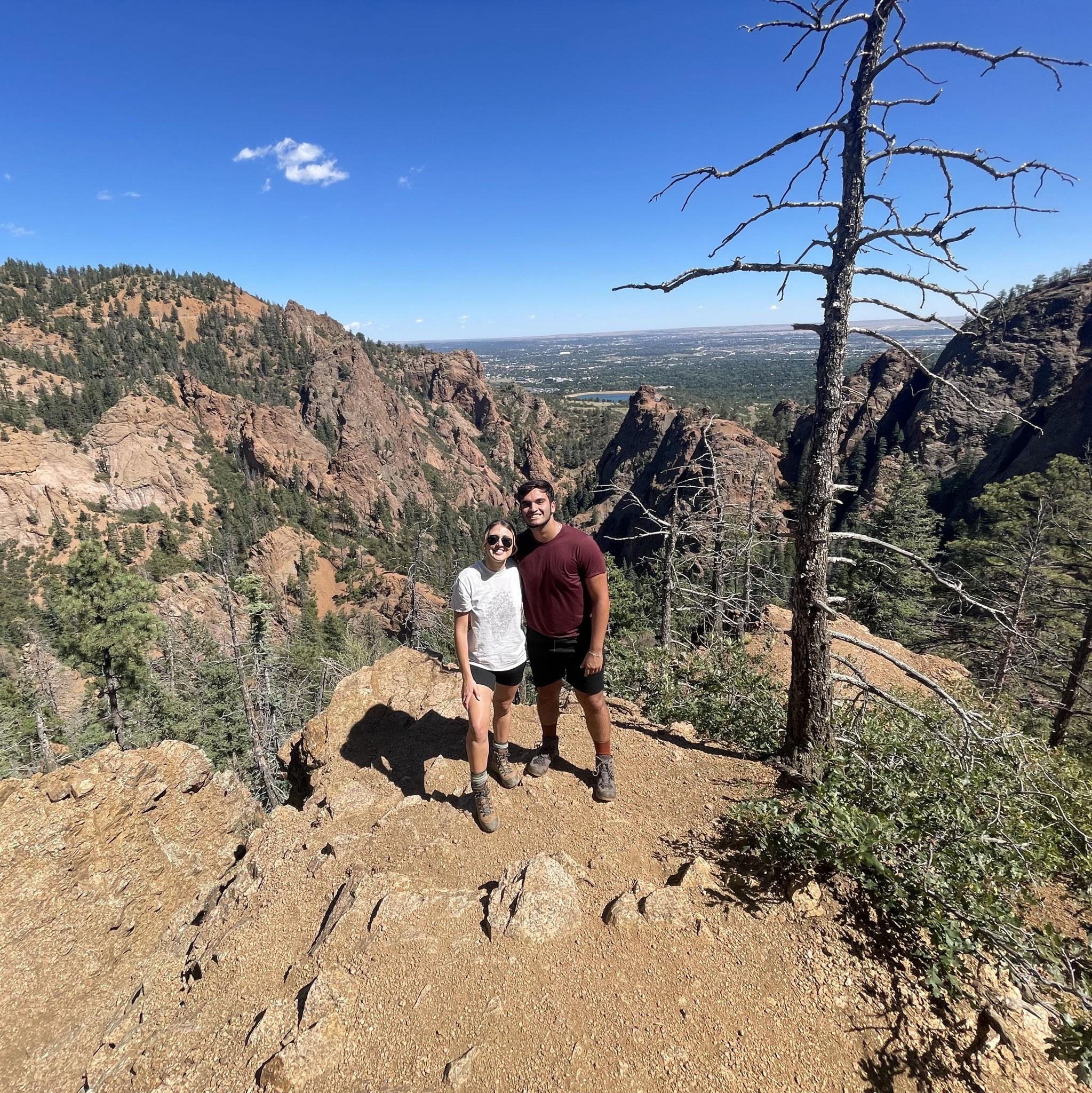 Anthony's first visit to Colorado!