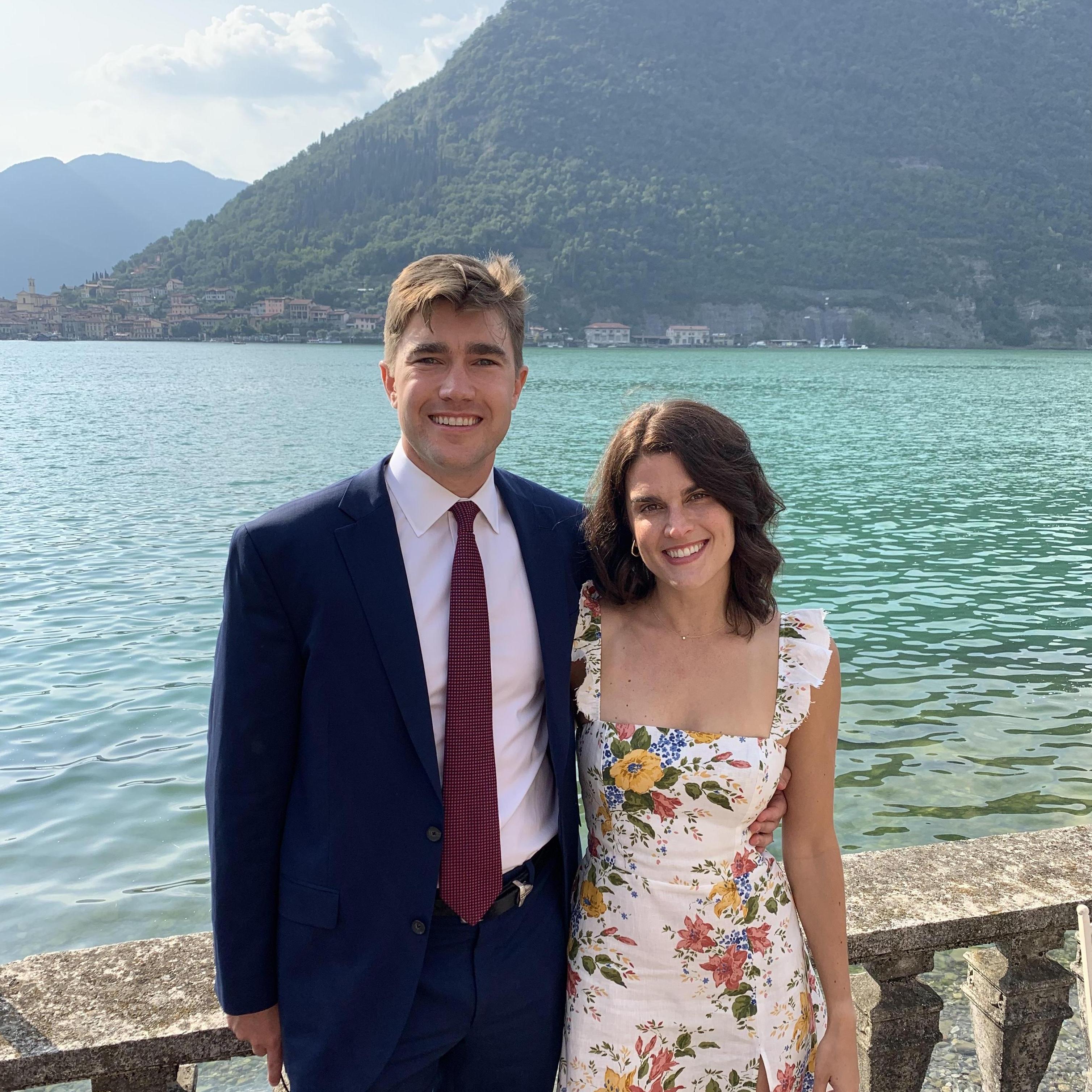 Living la dolce vita at Lake Iseo for Brooke and Nick's wedding