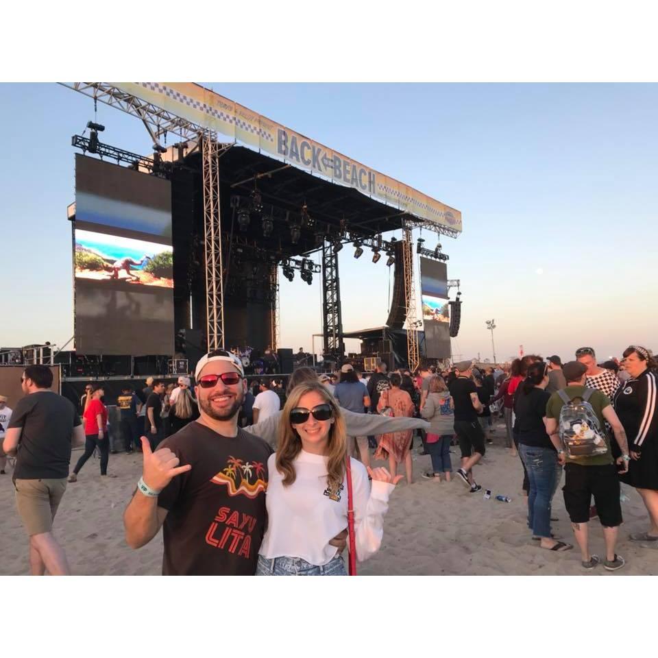 Back To The Beach - our annual music festival of ska & emo music, April, 2018
