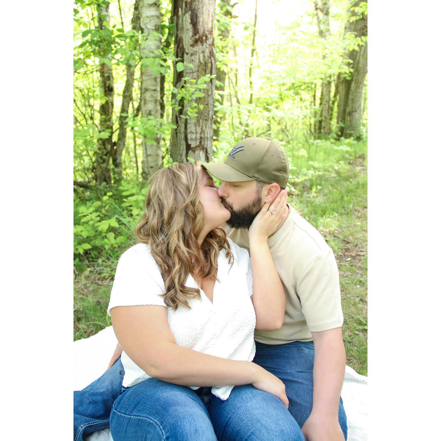 Our favorite love story is the one we're writing together - page by page, kiss by kiss