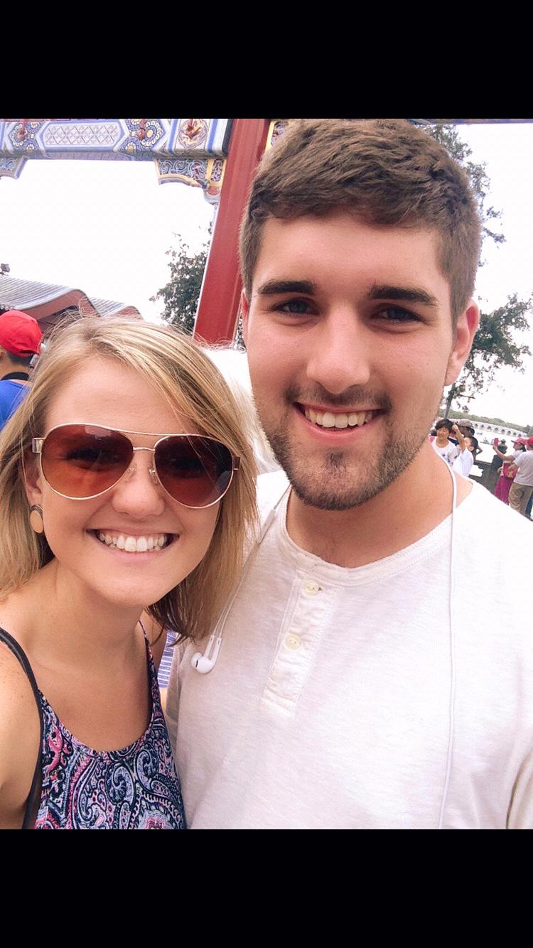 first picture together - just friends :)
