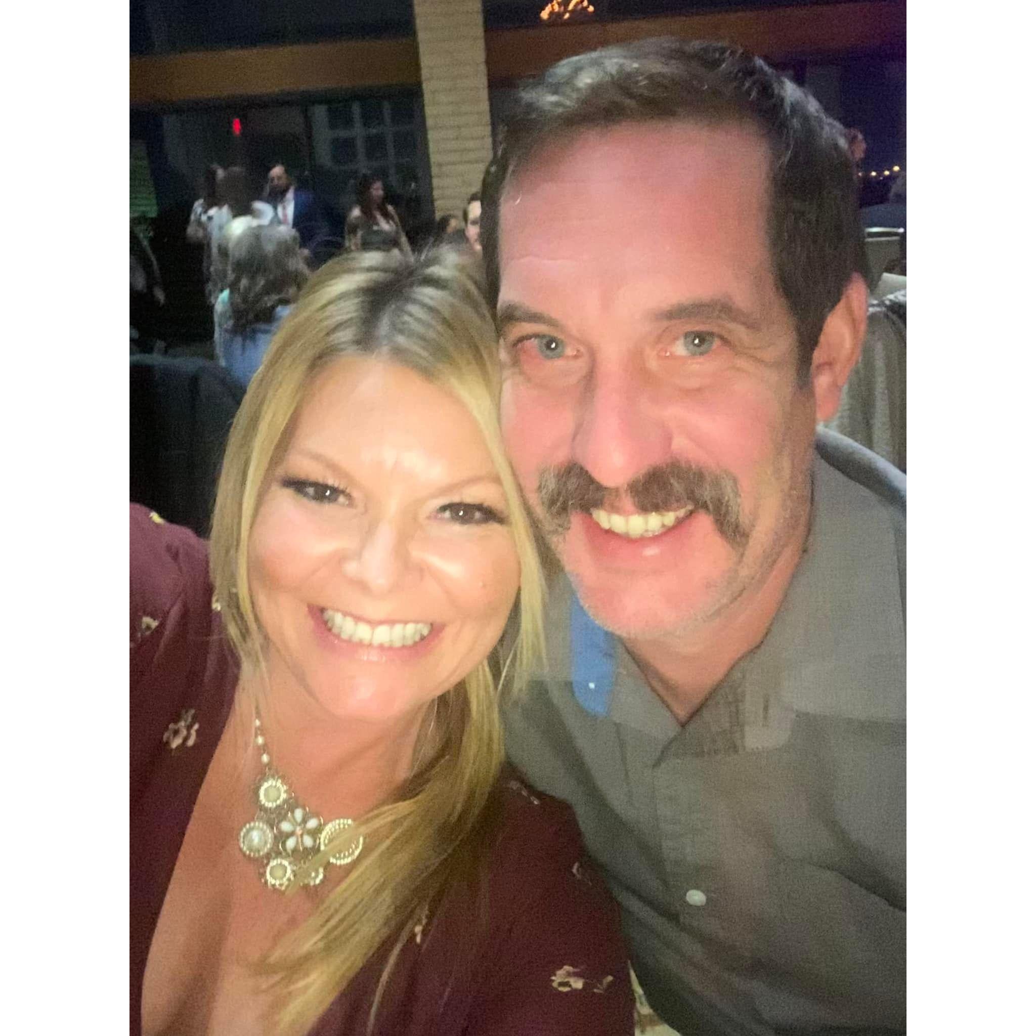 The night we announced that we were engaged! - 2022