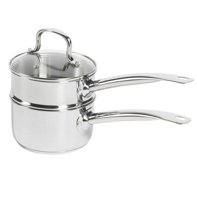 SALT™ 2 qt. Stainless Steel Double Boiler