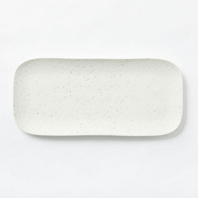 Melamine Serveware, Tray, Organic Stone