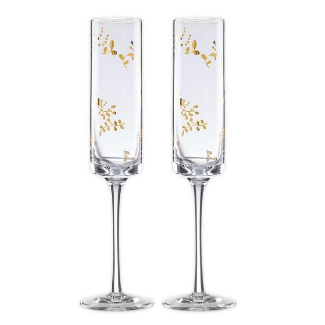 Lenox® Opal Innocence™ Flourish Toasting Flutes (Set of 2)