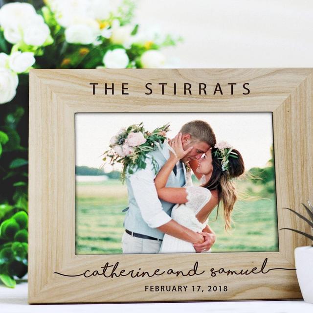 Personalized Wedding Photo Frame
