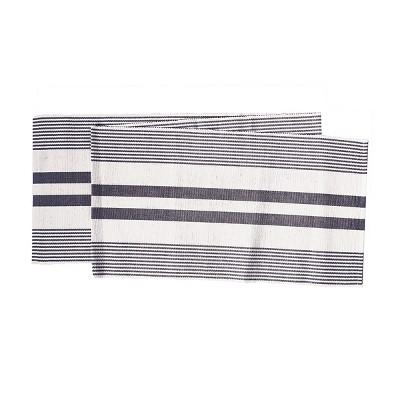 C&F Home Classic Stripe Woven Table Runner