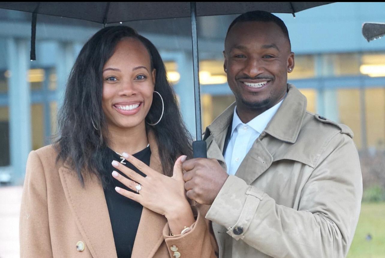 January 25, 2020 - Savon proposed on College Ave!!!