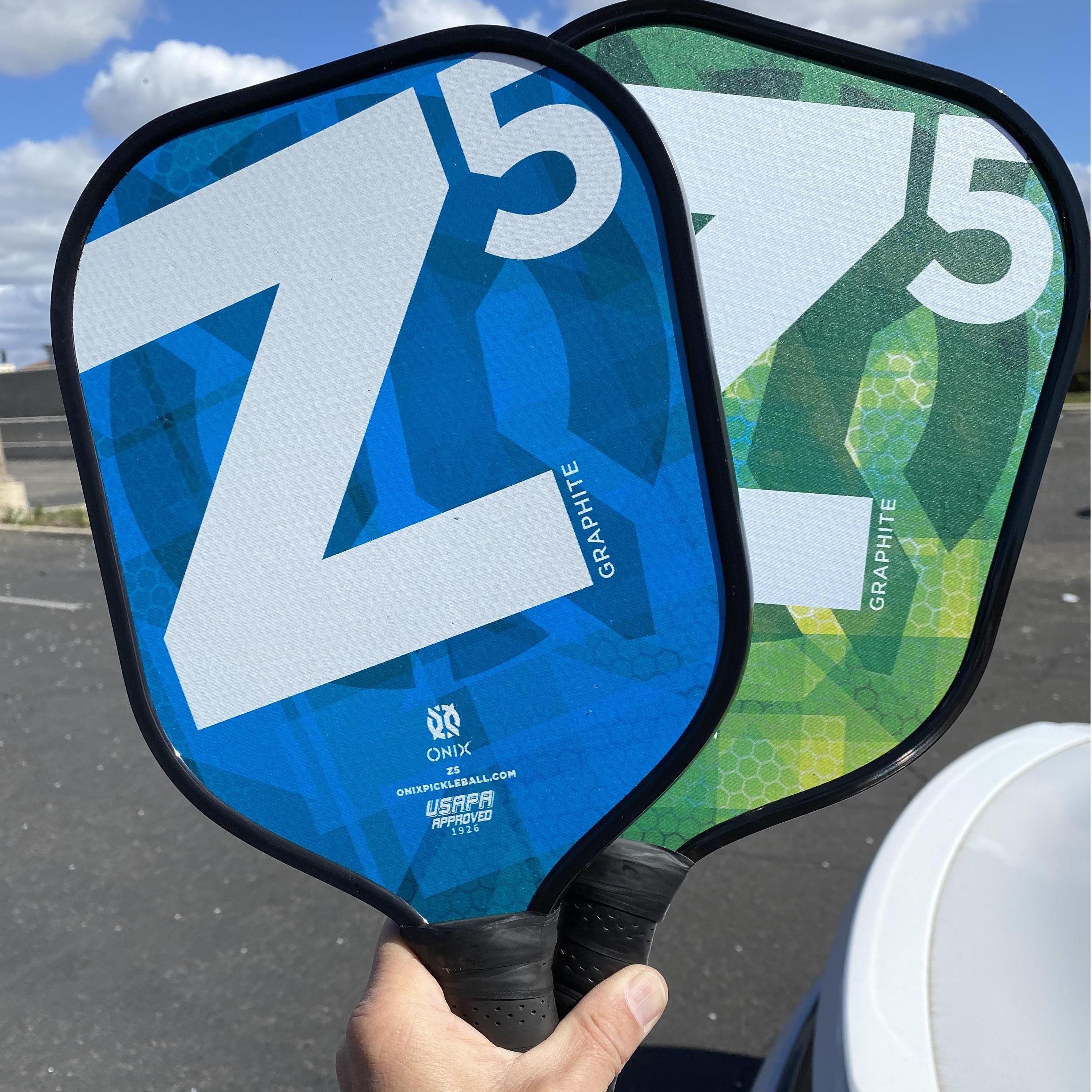 The couple that plays together stays together. It's called pickle ball. If you haven't tried it, please don't.
It's already too crowded at Plaza Park.