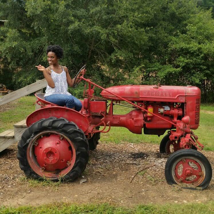 Irene....the bride...Did we mention that she enjoys gardening, you know like planting and tending to trees, flowers and herbs... #becominghufton