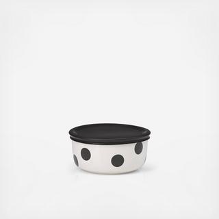 Deco Dot Bowl with Lid