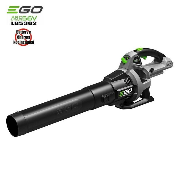 Ego 56-Volt Lithium-Ion Cordless Electric Baretool Turbo Blower 110 MPH 530 CFM Variable Speed (Battery and Charger Not Included)