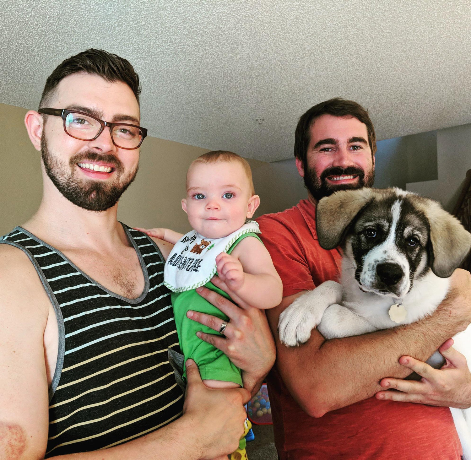 Teddy (Best Man), Kade (Ring Bearer), Cody & Freya