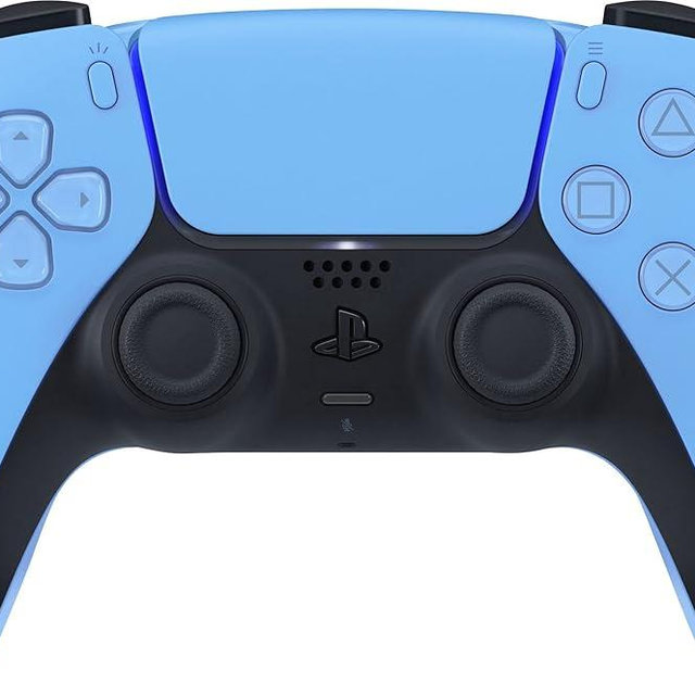 PlayStation Sony DualSense Wireless Controller 5 - Starlight Blue (Renewed)