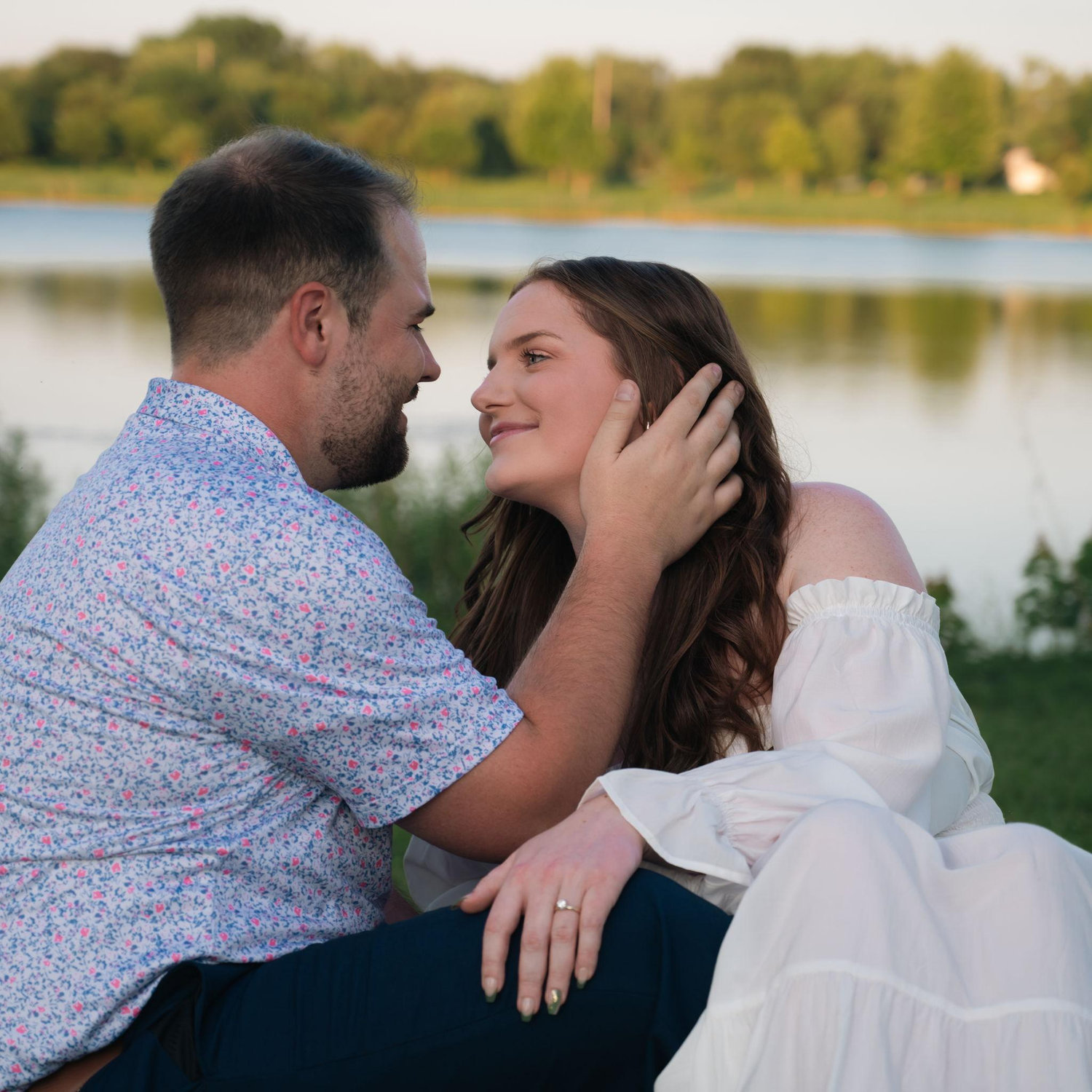 Engagement photo shoot with our wedding photographer!