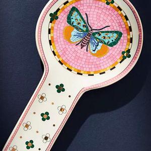 Bistro Garden Tile Spoon Rest