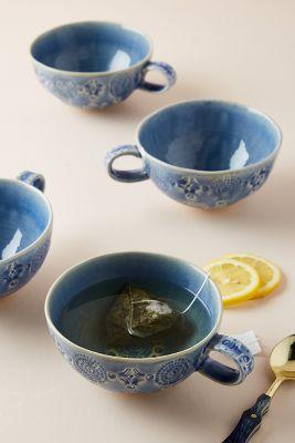 Old Havana Mugs, Set of 4