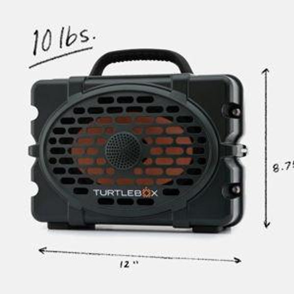 TURTLEBOX: LOUD! Outdoor Waterproof Bluetooth Speaker Gen2