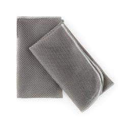 Dish Cloths, graphite (netted), pack of 2 - Graphite