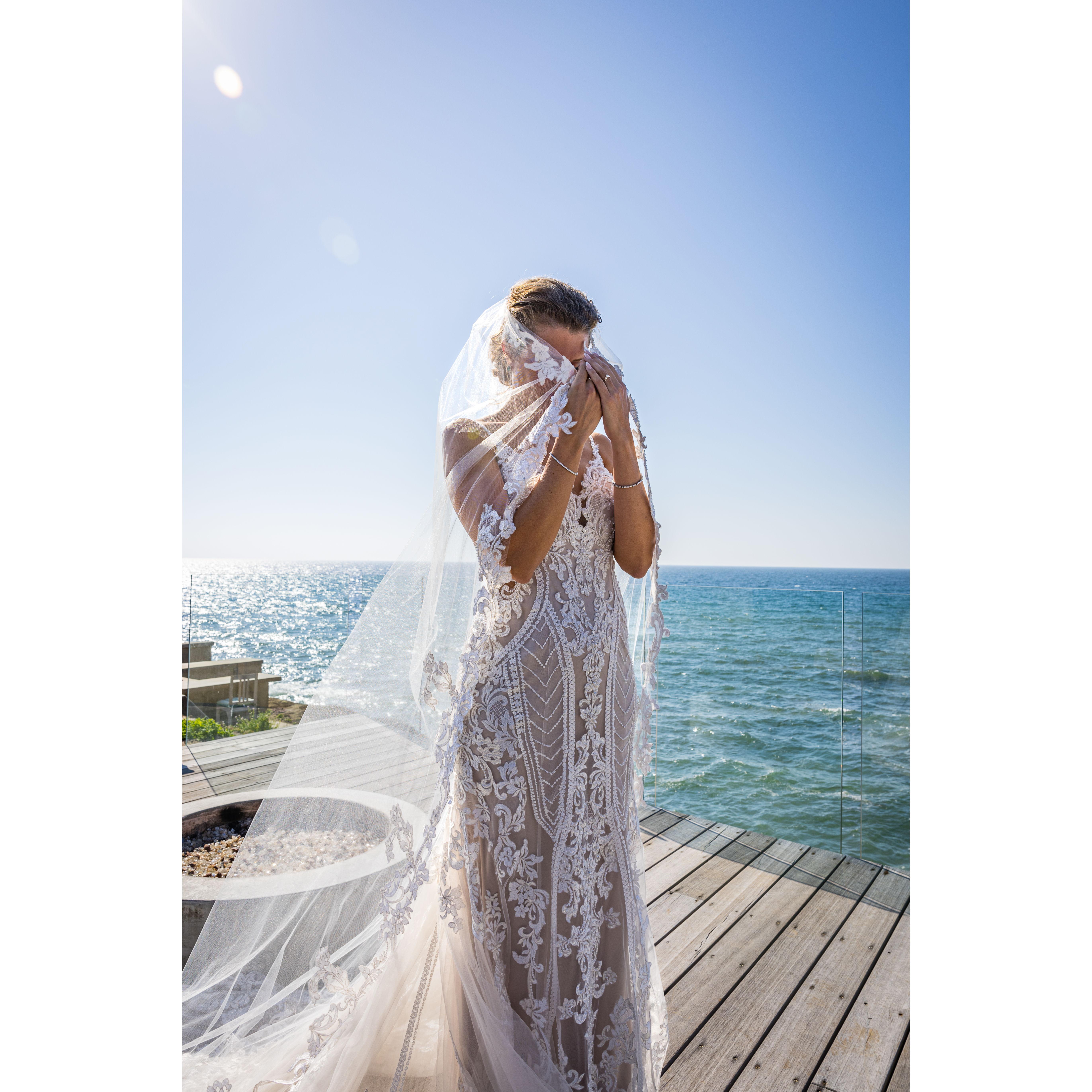 Katie, before our first look.