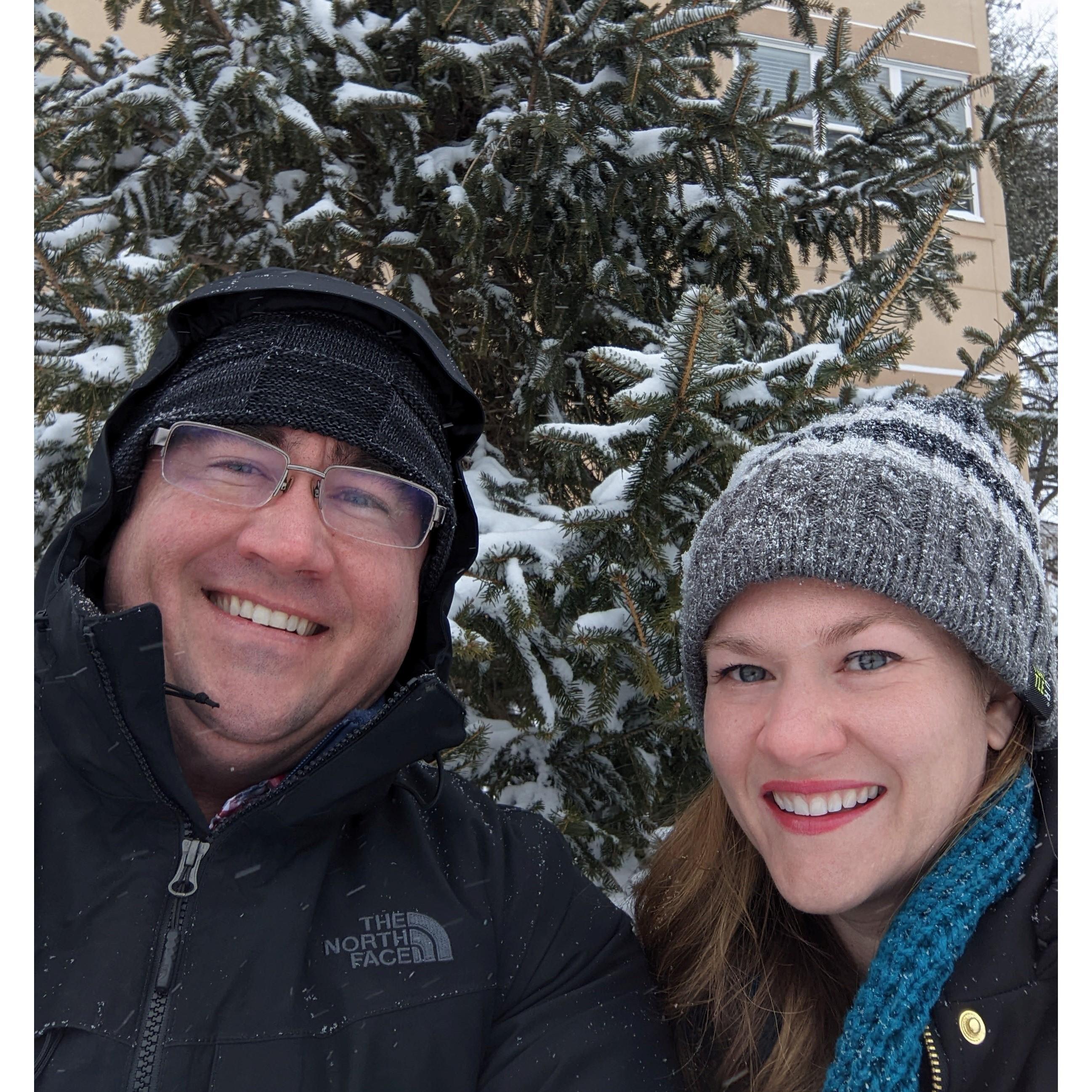 Our first Missouri winter!
