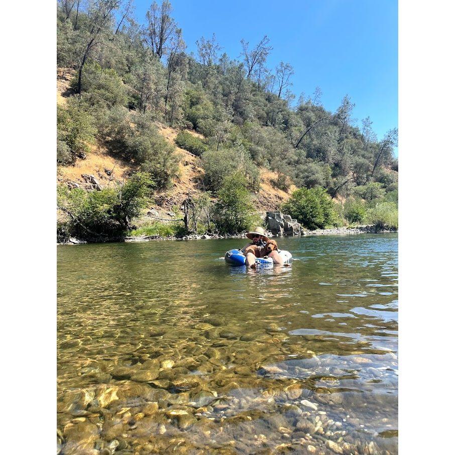 Many many hours spent swimming in the rivers & lakes