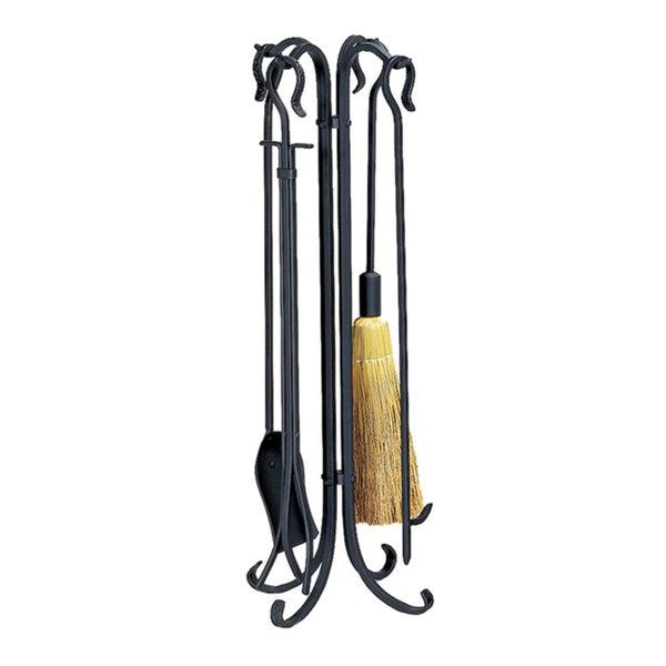 Blue Rhino UF Black Rustic 5-piece Fire Tool Set