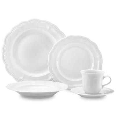 Pillivuyt Queen Anne 20-Piece Dinnerware Set