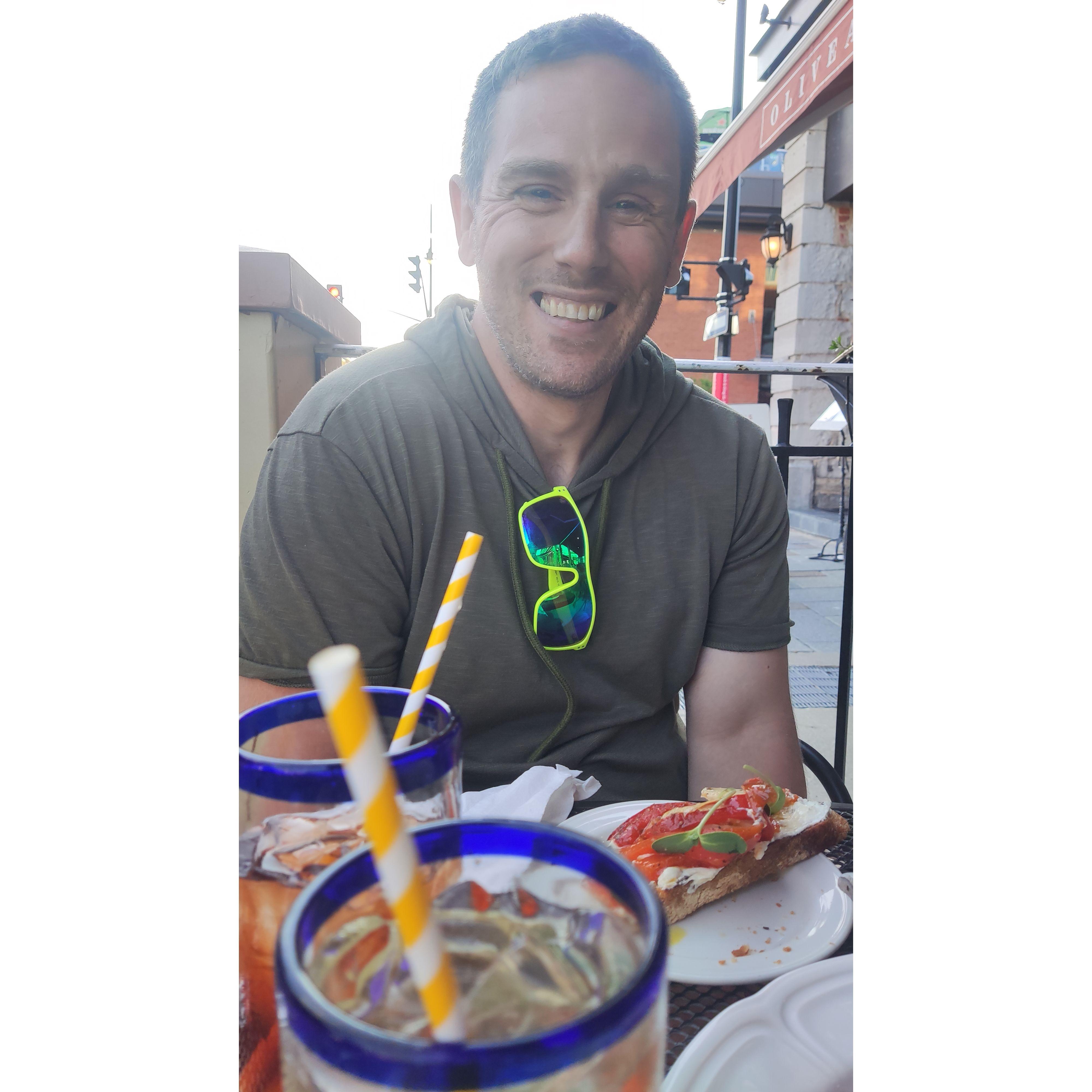 Our first date! A cute Italian restaurant right downtown Kingston