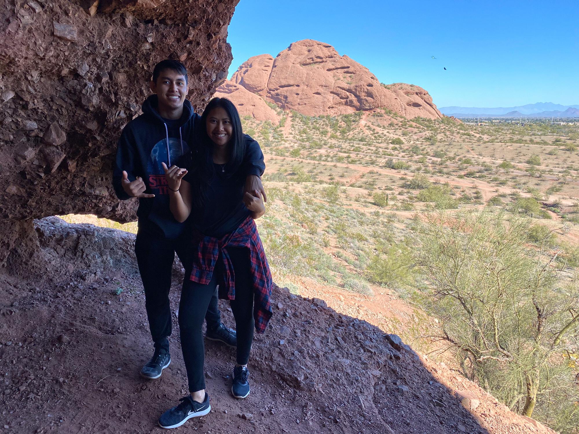 Arizona for Shings 30th! This is when Richard made the big move from Hawai'i to California to be closer to me <3
