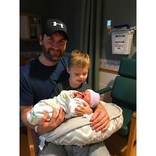 Maddox had a baby brother, Parker!