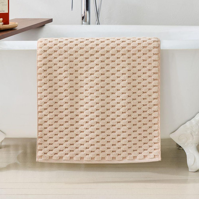 Elara Bath Mat 20x34 Natural