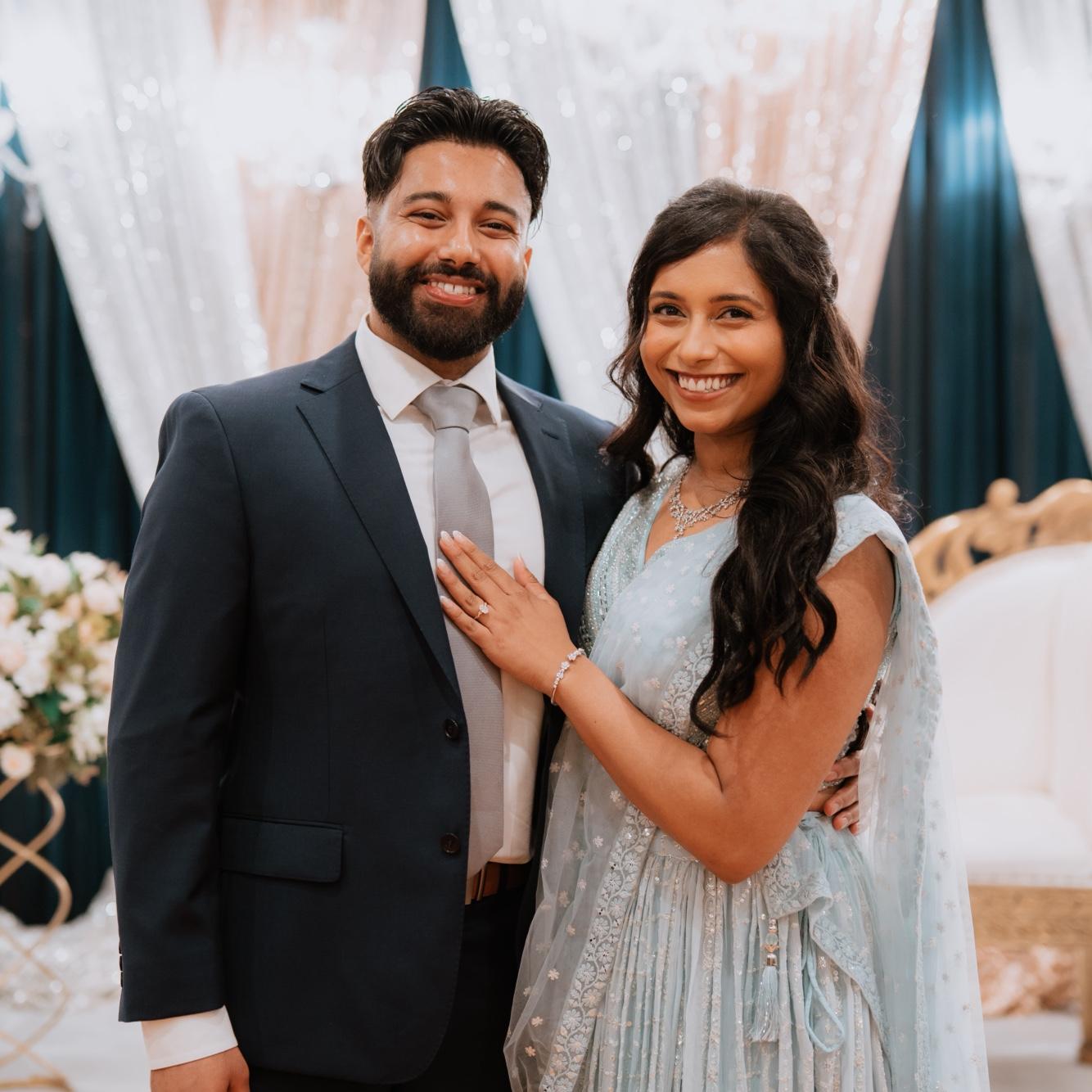 Officially Indian engaged in New Jersey!