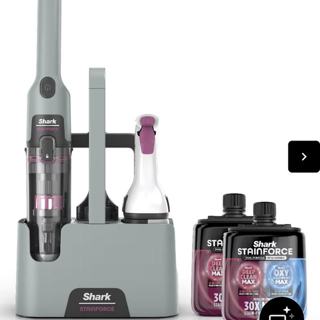 Shark® StainForce™ Cordless Spot & Stain Cleaner with Refill Cartridges
