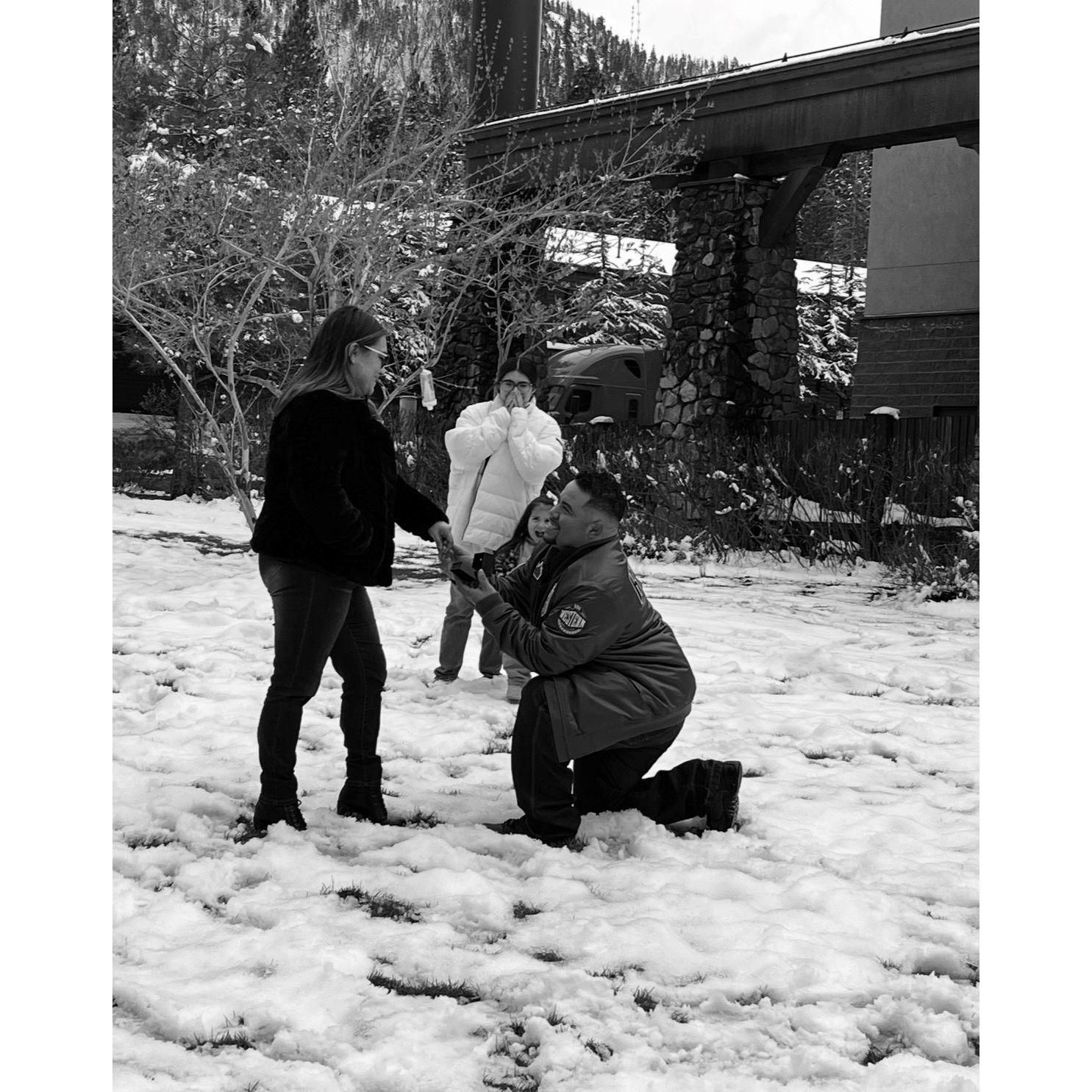 I said Yes!