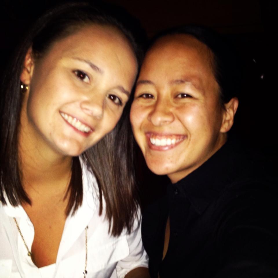 One of many nights out.