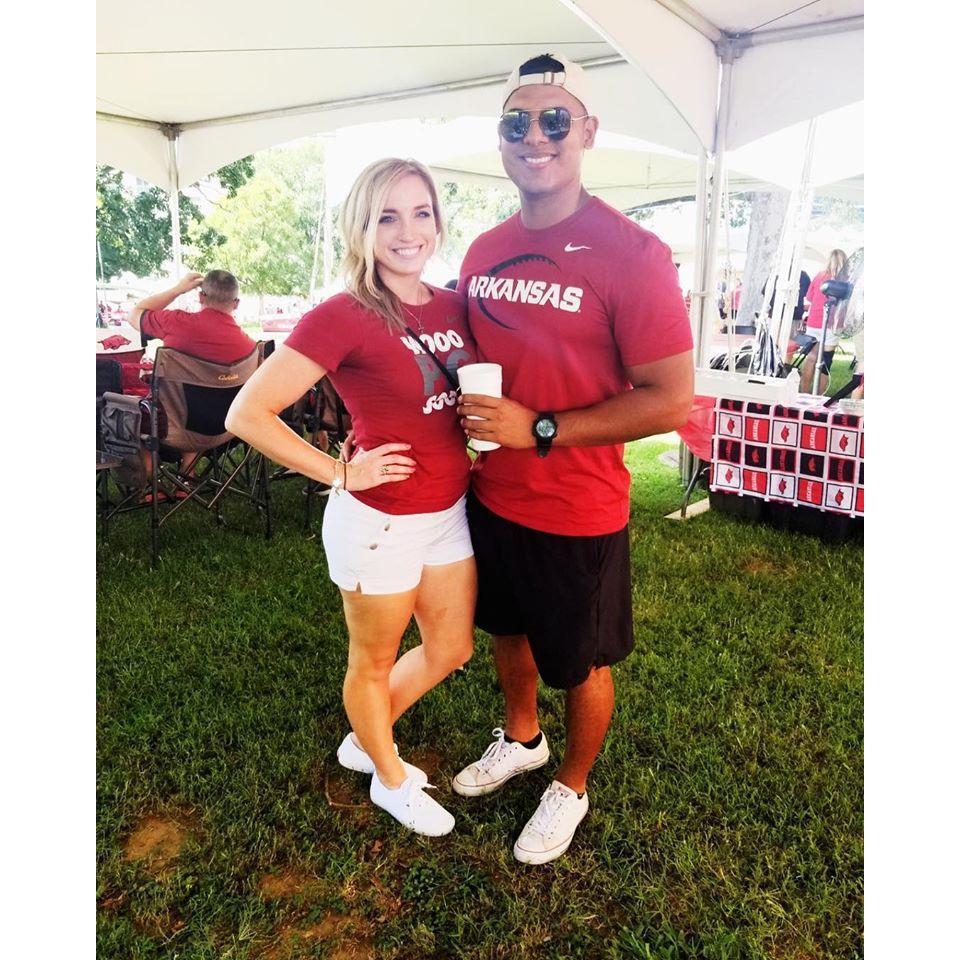 Football is by far one of our top shared loves.  Tailgating is a close second.