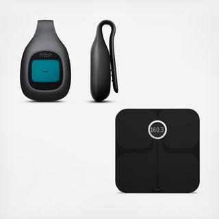 Zip Wireless Activity Monitor with Aria Smart Scale