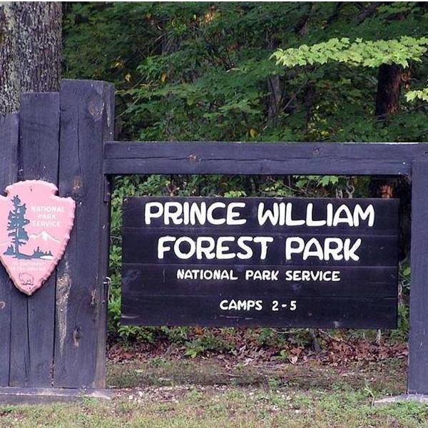 Entrance sign to Camps 2 and 5