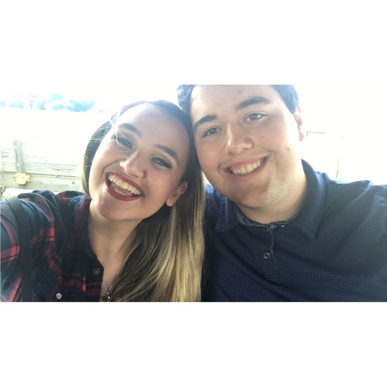 Our first picture together!