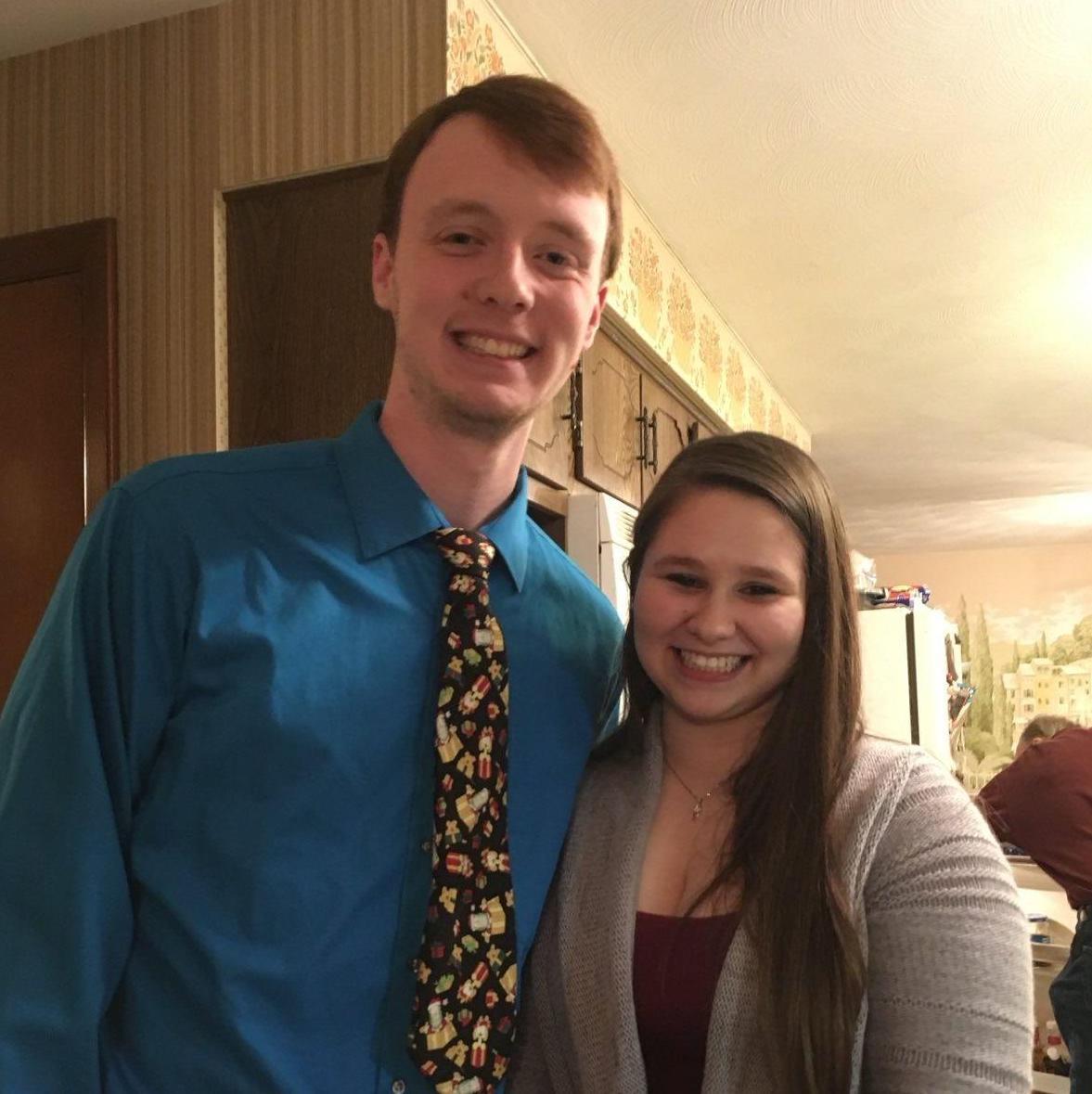 Katie's first Christmas Eve with Kyle's family! Amherst, Ohio 2017