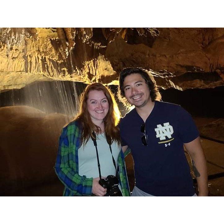 Checking out Tuckaleechee Caverns!