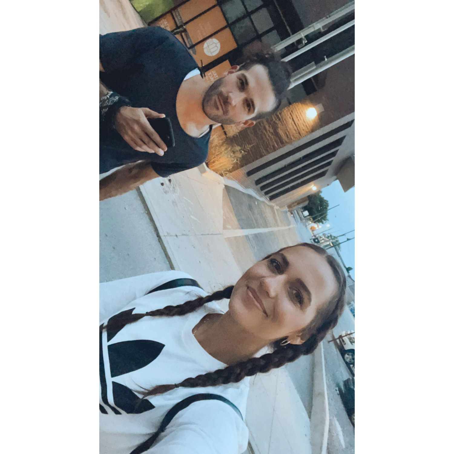 Downtown stroll
