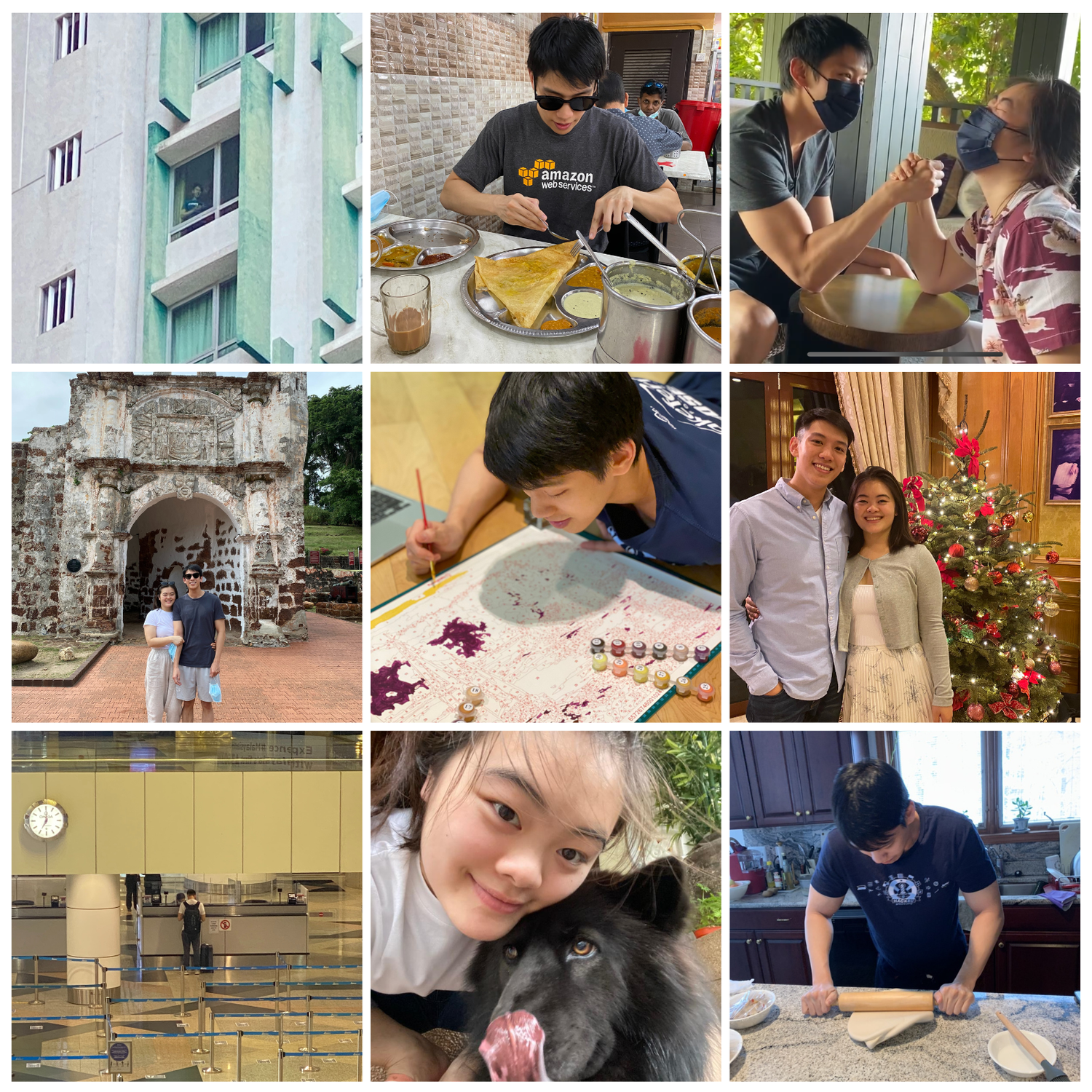 After 2 weeks of quarantine, Brian dove head first into life in Malaysia. Lasik, Pilates and lots of food, were only the tip of the iceburg. Brian also got to "cuti cuti Malaysia" before heading home.