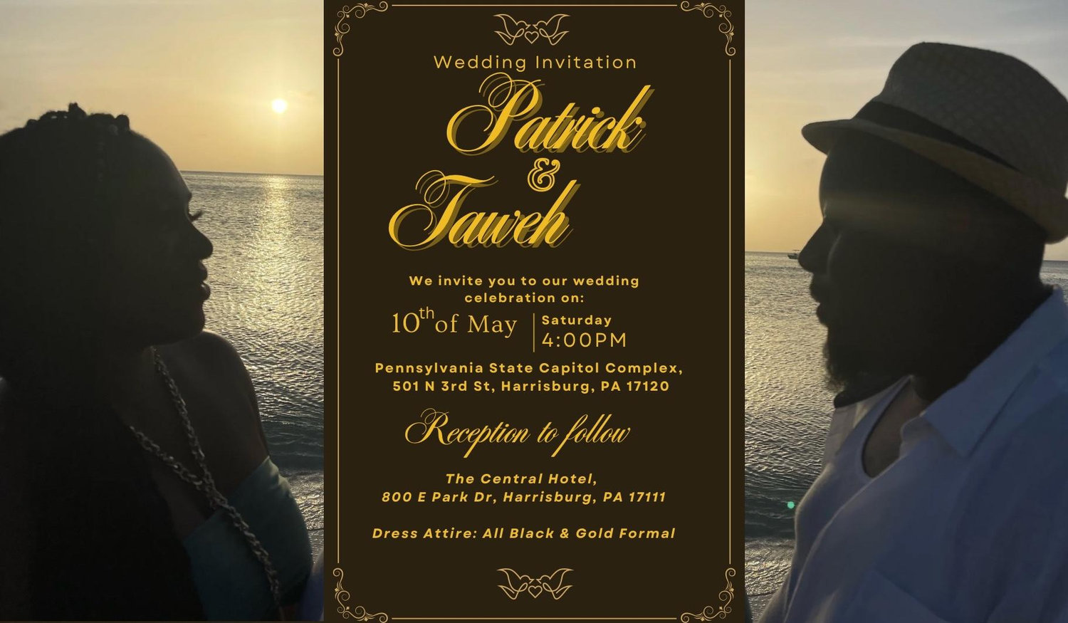 The Wedding Website of Taweh Konuwa and Patrick Palmer